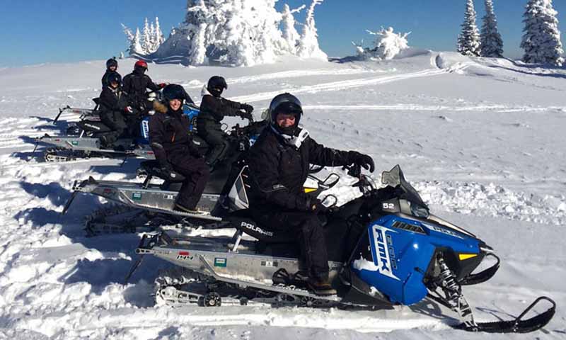 snowmobile tours old faithful